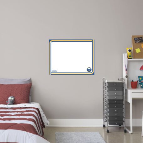 Buffalo Sabres 2020 X-Large Dry Erase White Board Officially Licensed NHL Removable Wall Decal XL by Fathead | Vinyl