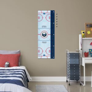 Buffalo Sabres: Rink Growth Chart - Officially Licensed NHL Removable Wall Graphic Large by Fathead | Vinyl