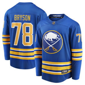 Men's Fanatics Branded Jacob Bryson Royal Buffalo Sabres Home Breakaway Player Jersey